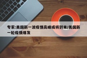 专家:美国新一波疫情高峰或将到来/美国新一轮疫情爆发